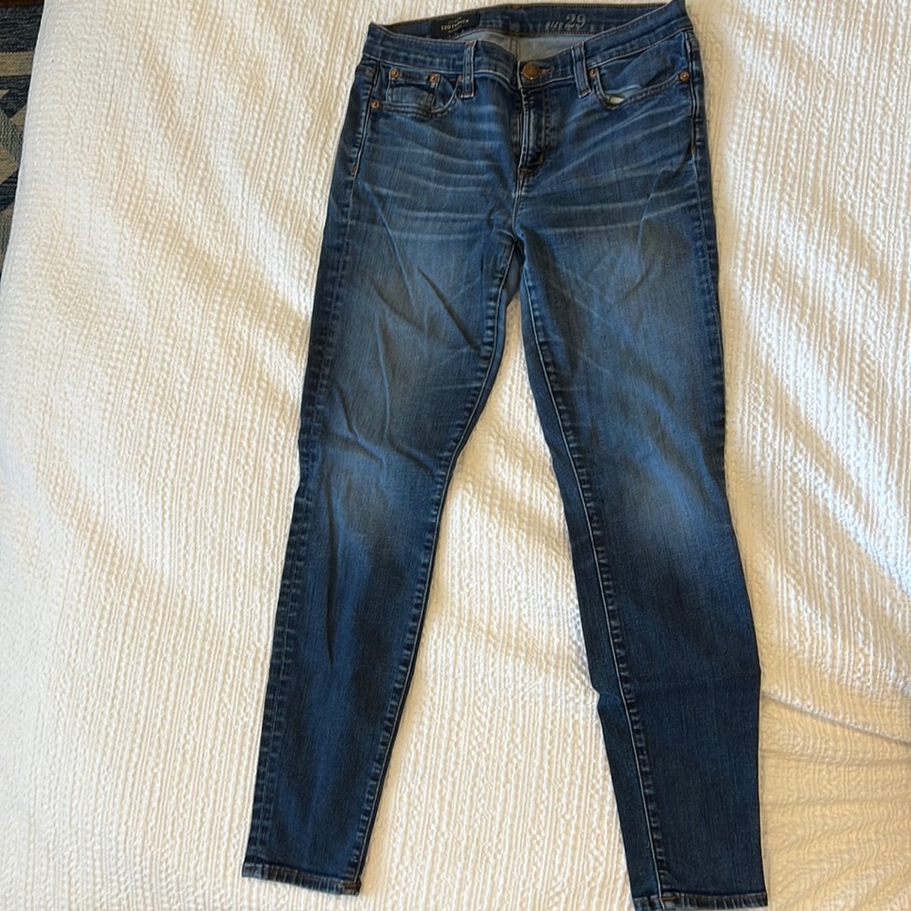J Crew Toothpick Jeans